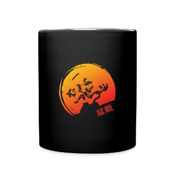 Bonsai Bonsai Tree Bonsai Art - Full Colour Mug - black - Front