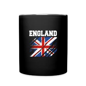 England English - Full Colour Mug - black - Front