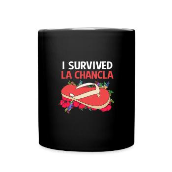 Latina Maman Latino - Mug uni - noir - Devant