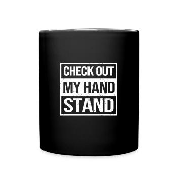 Gymnastics - Full Colour Mug - black - Front