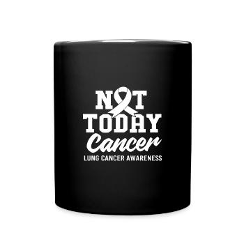 Poumon survivant du cancer du poumon - Mug uni - noir - Devant