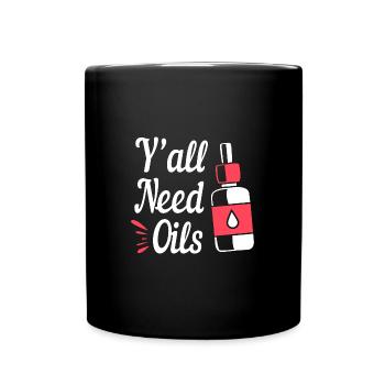 Essential oil - Full Colour Mug - black - Front