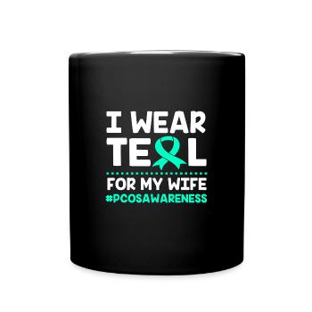 Sensibilisation au SOPK - Mug uni - noir - Devant