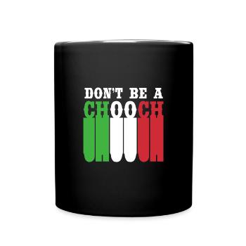 Italienisch Italia Italien - Tasse einfarbig - Schwarz - Vorne