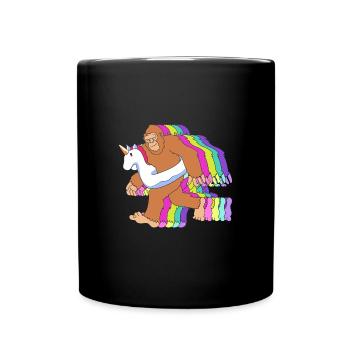 Pool Party - Tasse einfarbig - Schwarz - Vorne