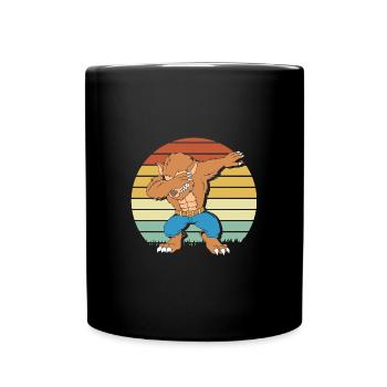 Loup-garou - Mug uni - noir - Devant