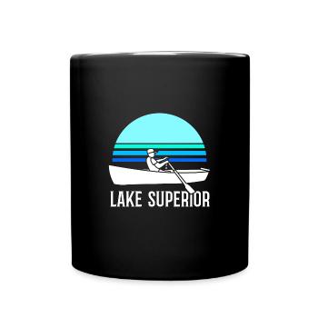 Great Lakes - Tasse einfarbig - Schwarz - Vorne