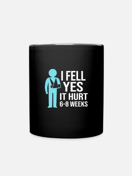 Fracture de l’os du bras - Mug uni - noir