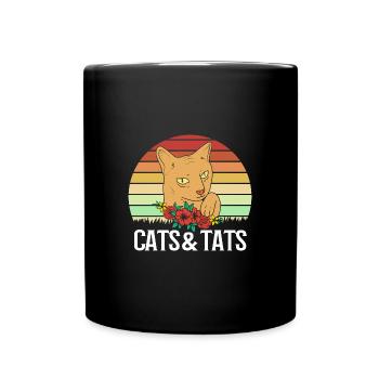 Tattoo Artist Tattoo Artist Tattooed Tattoo - Full Colour Mug - black - Front