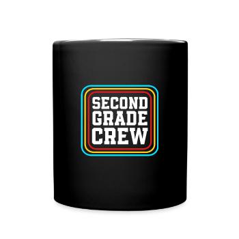 2. Klasse - Tasse einfarbig - Schwarz - Vorne