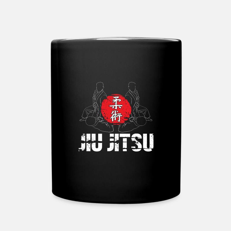 Jiu Jitsu Autodéfense - Mug uni - noir