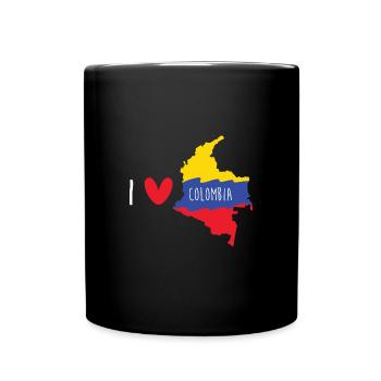 Colombia - Full Colour Mug - black - Front