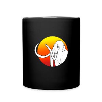Mammouth - Mug uni - noir - Devant