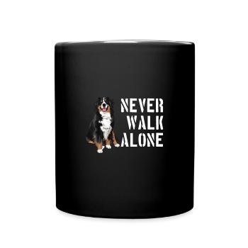 Bouvier bernois - Mug uni - noir - Devant