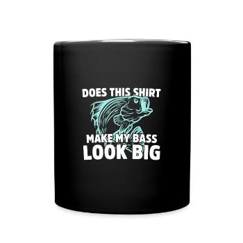 Pêcheur Drôle pêche Pêche à la mouche Poisson - Mug uni - noir - Devant
