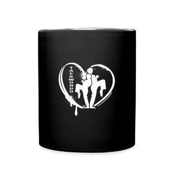 Taekwondo-girl Taekwondo-sisters Allkampf - Full Colour Mug - black - Front