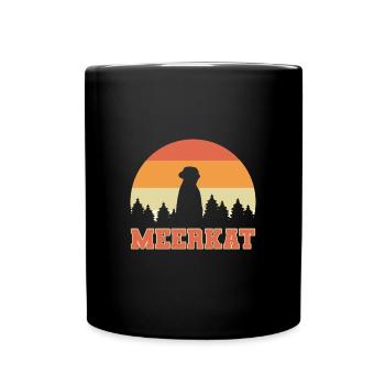 Suricate - Mug uni - noir - Devant