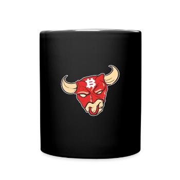 Bitcoin - Full Colour Mug - black - Front