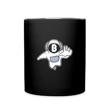 Bitcoin - Full Colour Mug - black - Front