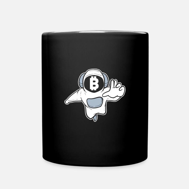 Bitcoin - Tasse einfarbig - Schwarz