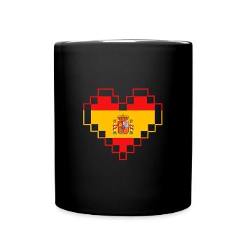 Spain Spanish - Full Colour Mug - black - Front