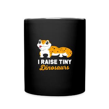 Leopard Gecko - Full Colour Mug - black - Front