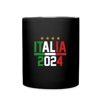 2024 Italia Italien Italien Italie - Mug uni - noir - Devant