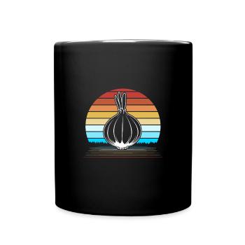 Onion - Full Colour Mug - black - Front