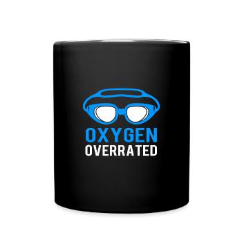 Natation Nageurs Piscine Moniteurs de natation - Mug uni - noir - Devant