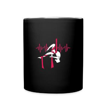 Aerial Yoga Air Yoga - Full Colour Mug - black - Front