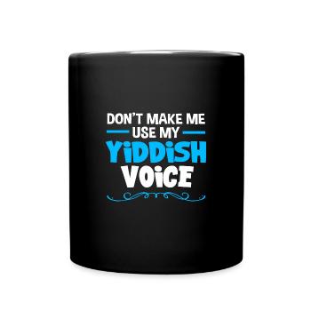 Hanukkah - Full Colour Mug - black - Front