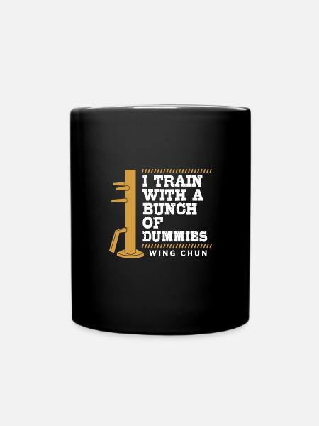 Wing Chun - Tasse einfarbig - Schwarz