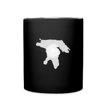 Great Lakes - Tasse einfarbig - Schwarz - Vorne