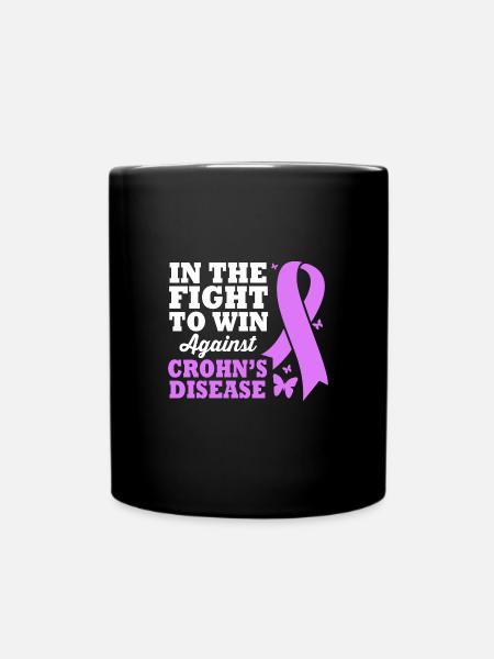 Maladie de Crohn - Mug uni - noir