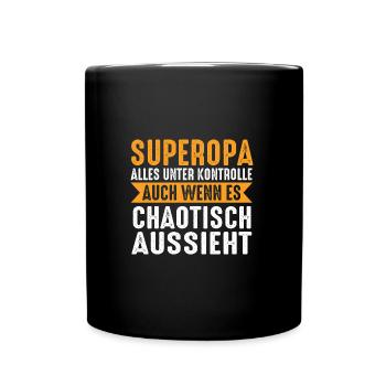 Grandfather Great-grandpa Great-grandfather Grandpa - Full Colour Mug - black - Front