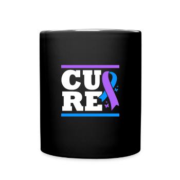 Rheuma Arthritis - Tasse einfarbig - Schwarz - Vorne