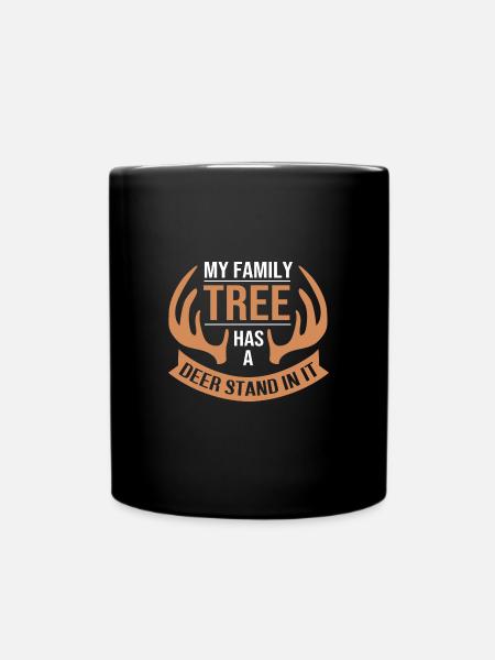 Jäger Jagen - Tasse einfarbig - Schwarz