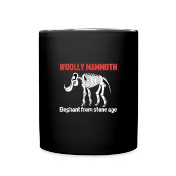 Mammouth - Mug uni - noir - Devant