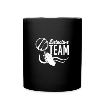 Détective - Mug uni - noir - Devant