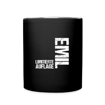 Emil - Tasse einfarbig - Schwarz - Vorne
