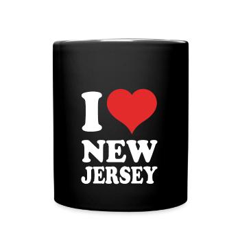 New Jersey - Full Colour Mug - black - Front