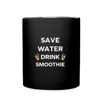smoothie2 - Mug uni - noir - Devant