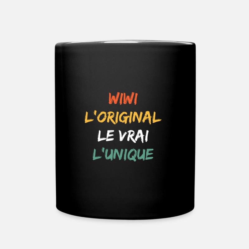 Wiwi - Mug uni - noir