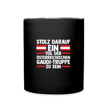 Austrians Austria - Full Colour Mug - black - Front