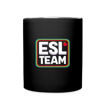 Englischlehrerin Englisch Lehrer - Tasse einfarbig - Schwarz - Vorne