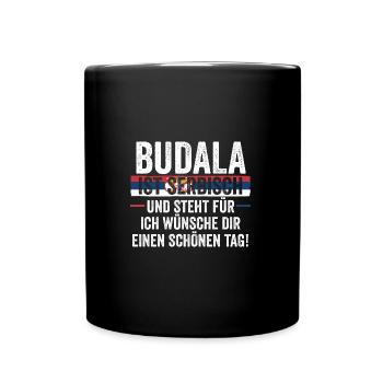 Serbian Serbian Serbia - Full Colour Mug - black - Front
