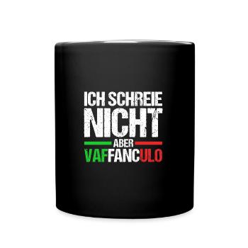Italy Italian Vaffanculo - Full Colour Mug - black - Front