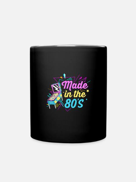 Flipper Pinball - Tasse einfarbig - Schwarz