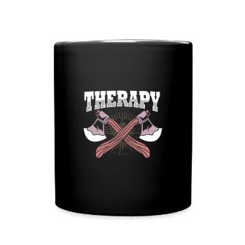 Axe - Full Colour Mug - black - Front
