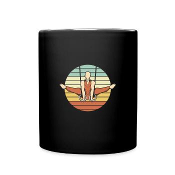 Gymnast - Full Colour Mug - black - Front
